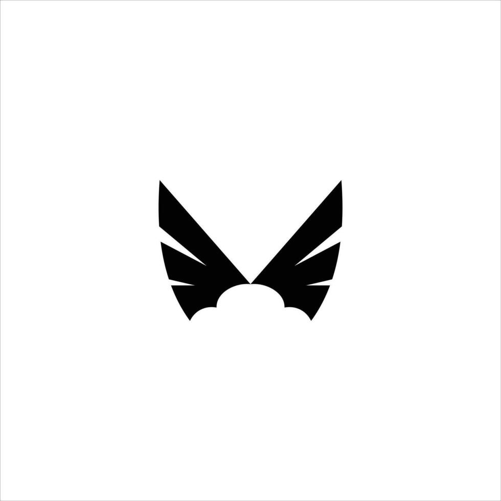 plantilla de vector de logotipo de pájaro águila. concepto de logotipo de empresa