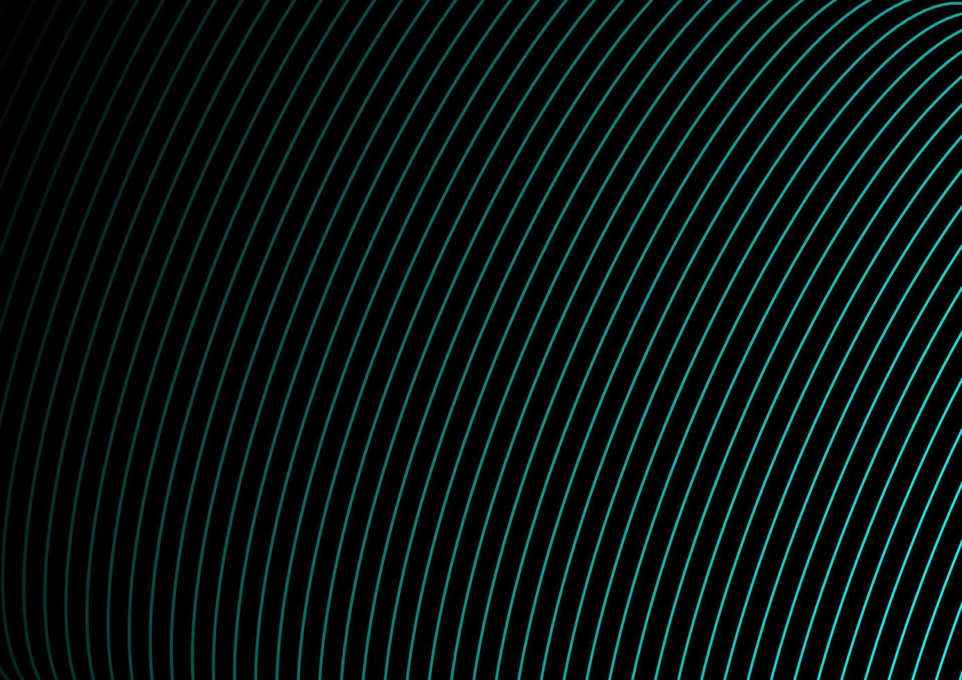 abstract line green in black background vector
