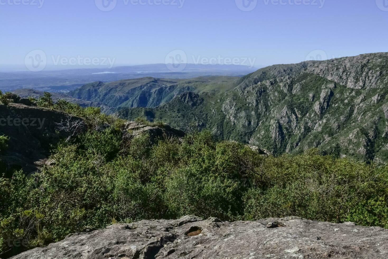 quebrada del condorito nacional parque, córdoba provincia, argentina foto