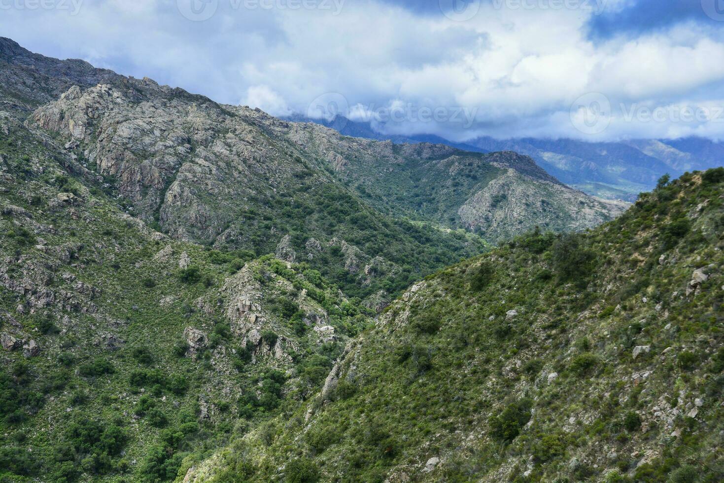 quebrada del condorito nacional parque, córdoba provincia, argentina foto