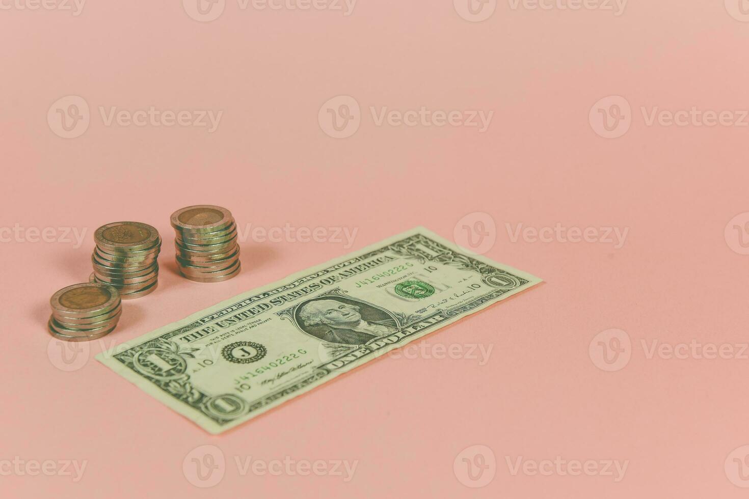 American dollar bill, saving concept photo