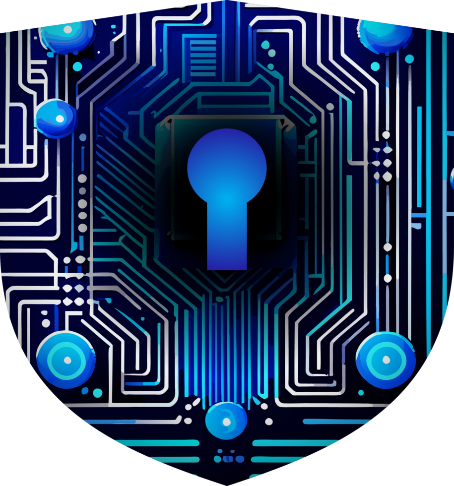 Modern Cybersecurity Technology Icon Pack png