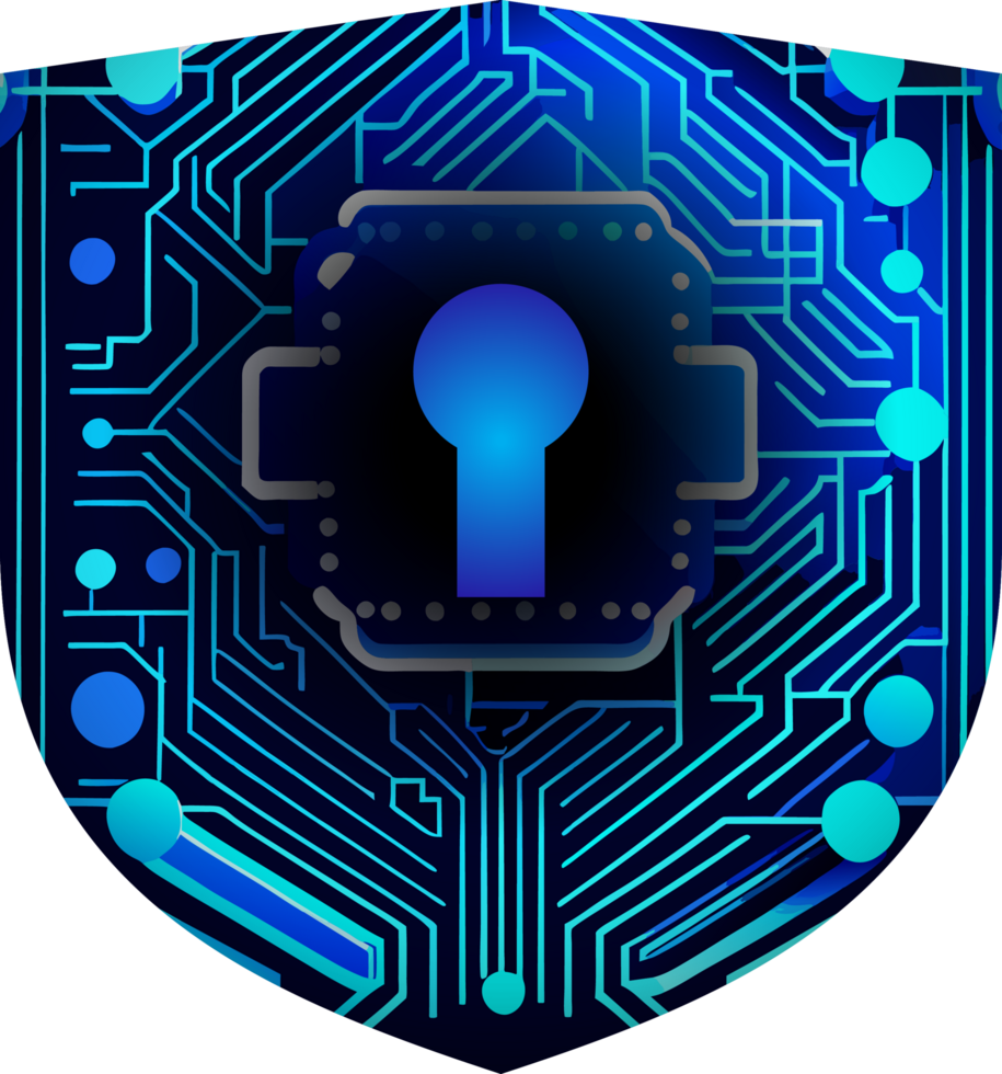Modern Cybersecurity Technology Icon Pack png