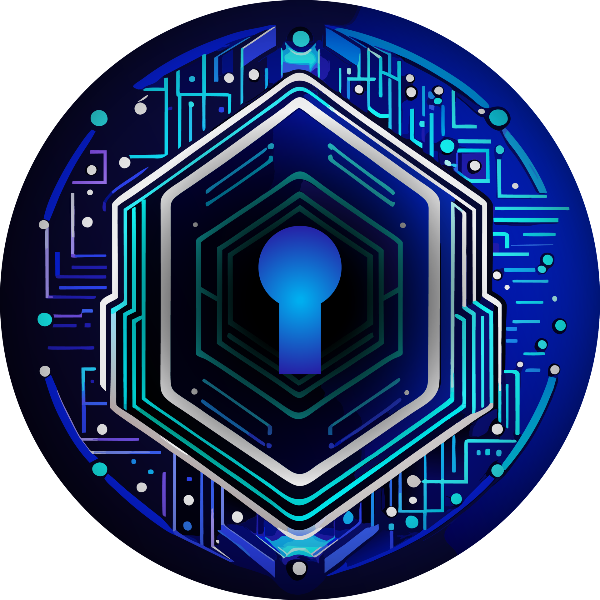 Modern Cybersecurity Technology Icon Pack 26195976 PNG