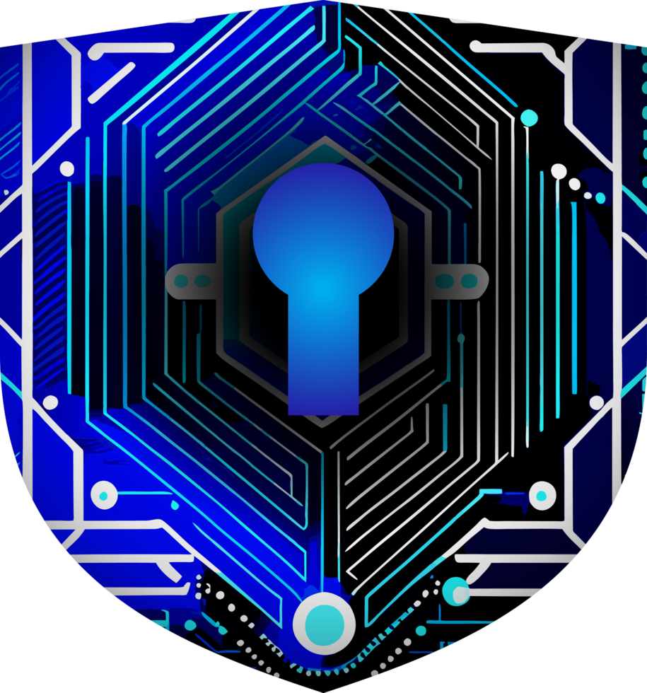 Modern Cybersecurity Technology Icon Pack png