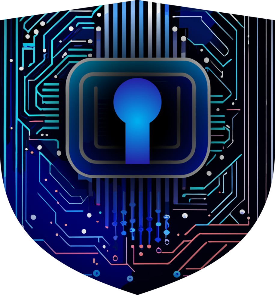 moderno sicurezza informatica tecnologia icona imballare png