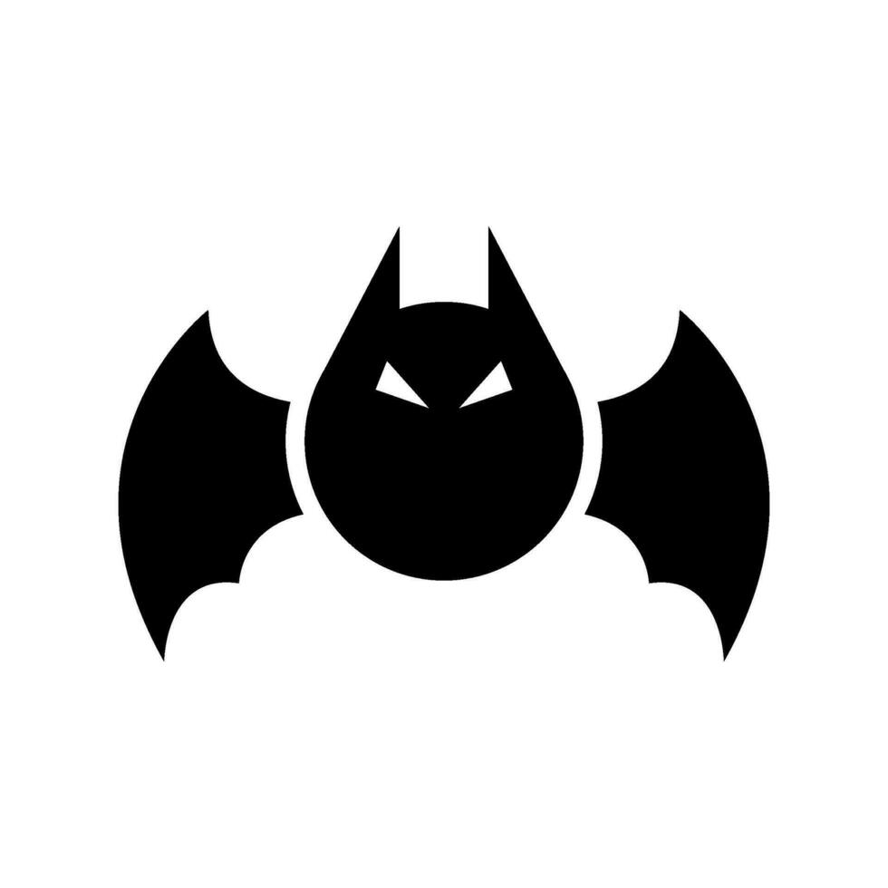 murciélago icono vector símbolo diseño ilustración