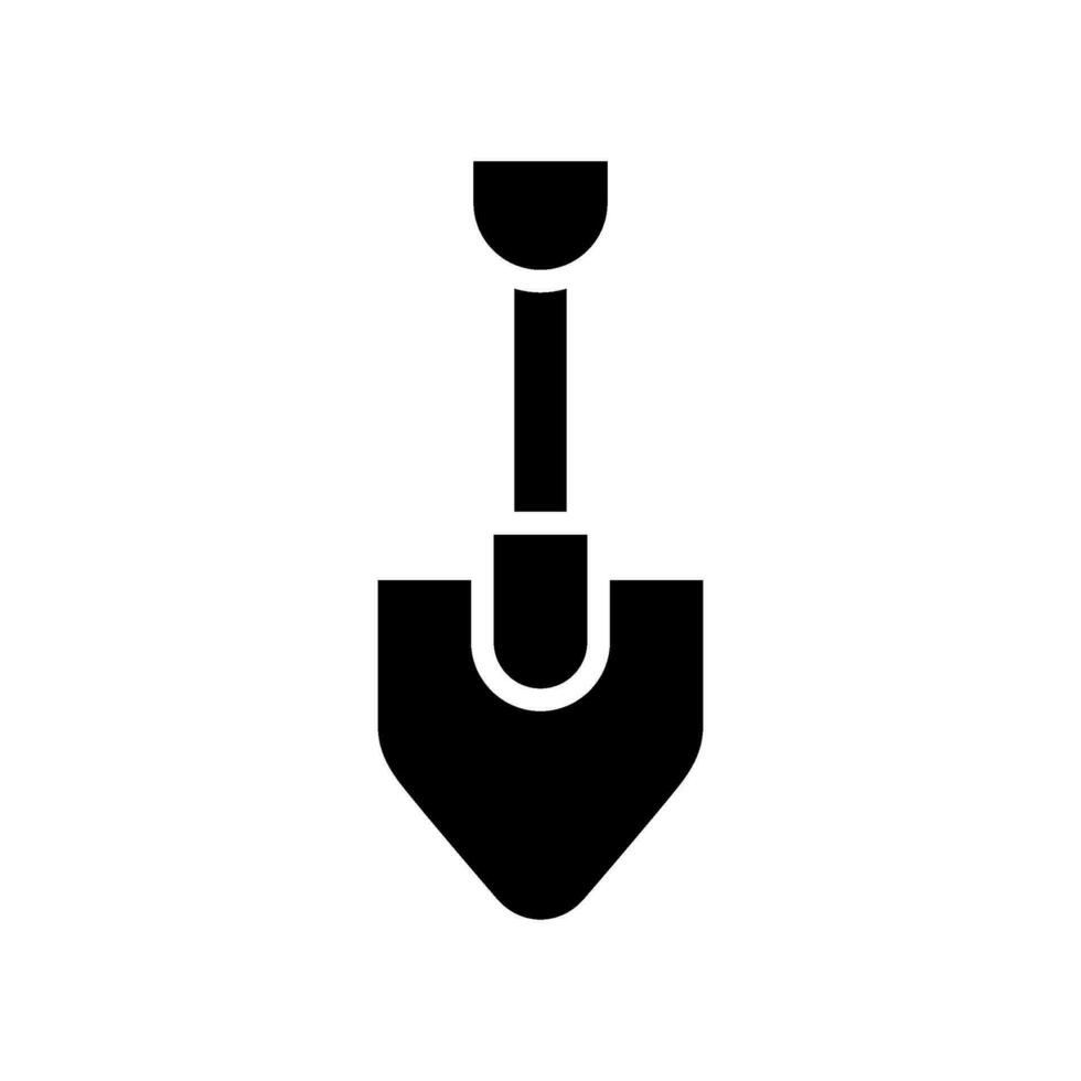 Shovel Icon Vector Symbol Design Illustration