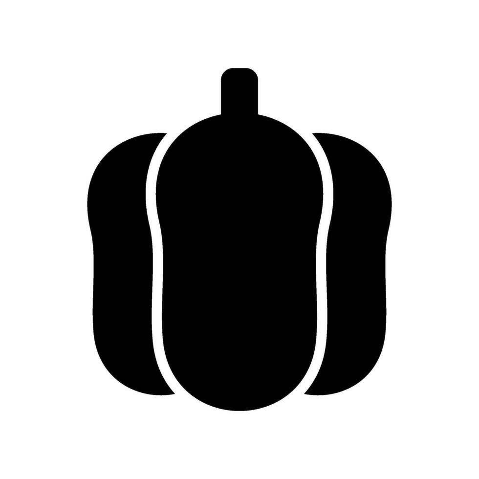 Pumpkin Icon Vector Symbol Design Illustration