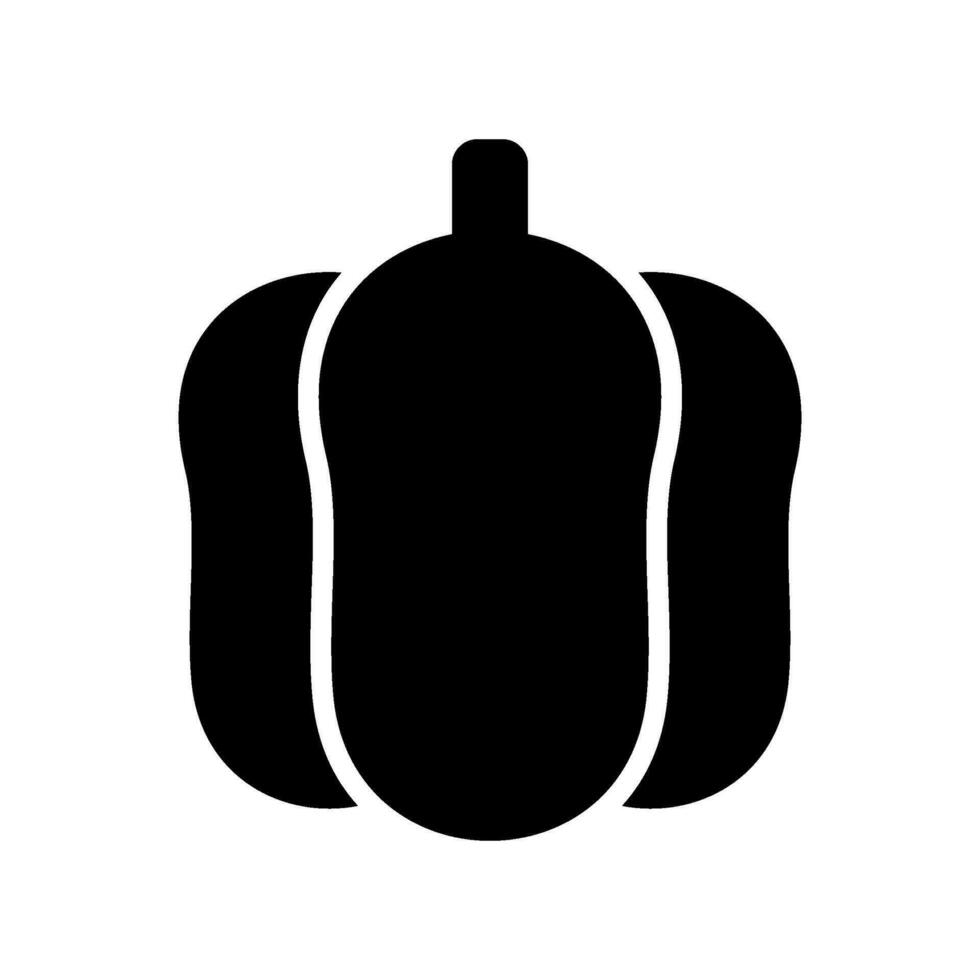 Pumpkin Icon Vector Symbol Design Illustration