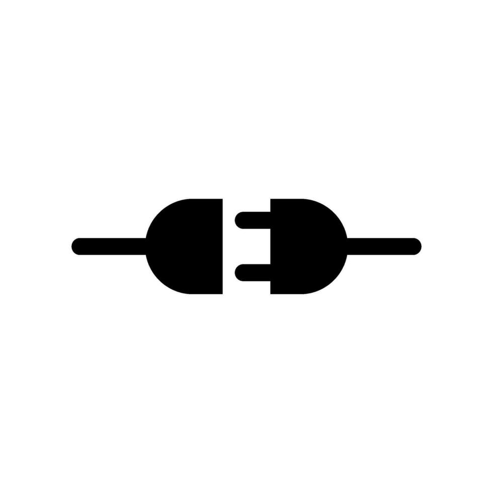 Plug Icon Vector Symbol Design Illustration