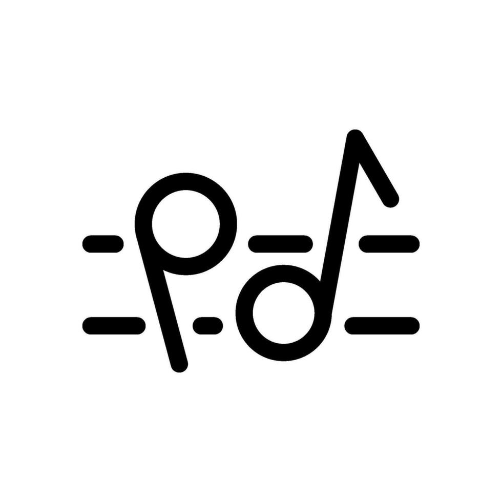 Note Icon Vector Symbol Design Illustration