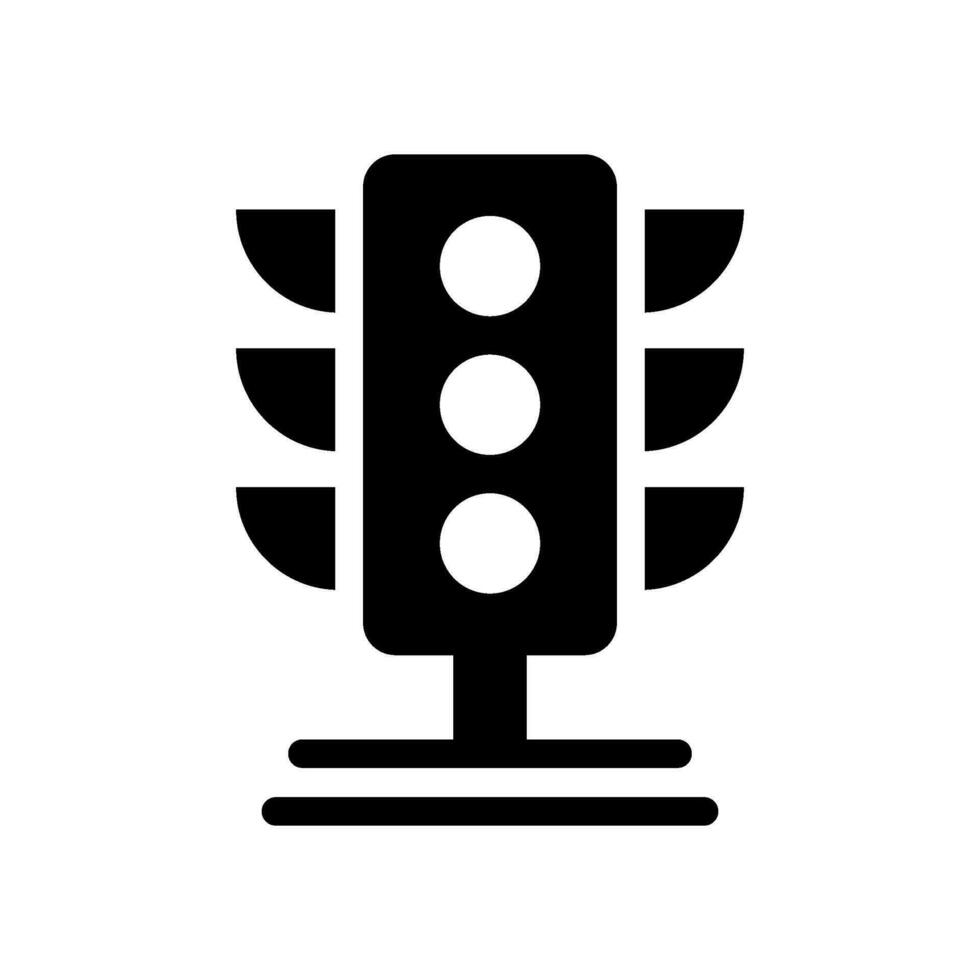 Traffic Control Icon Vector Symbol Design Illustration