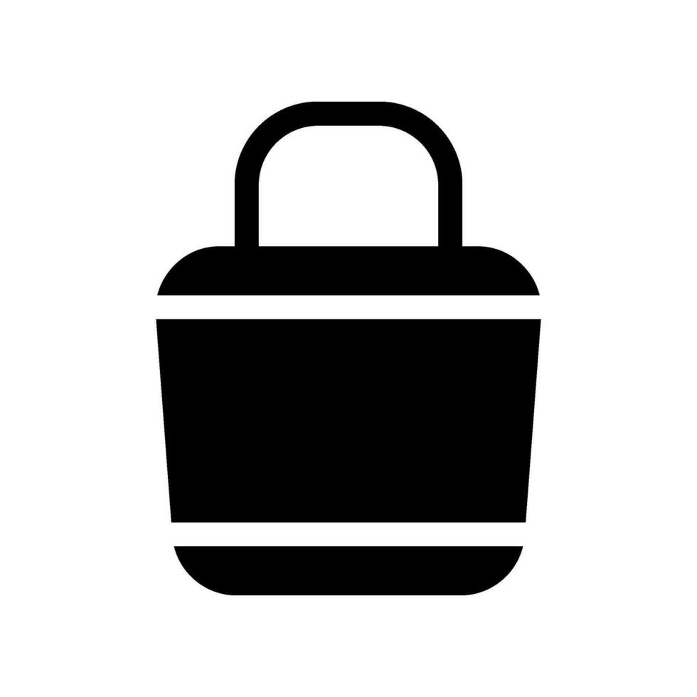 Bag Icon Vector Symbol Design Illustration