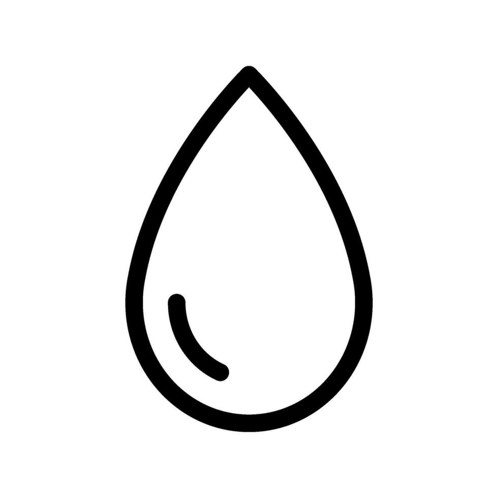 Drop Icon Vector Symbol Design Illustration