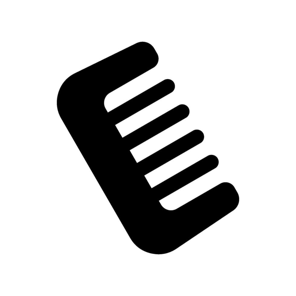 peine icono vector símbolo diseño ilustración