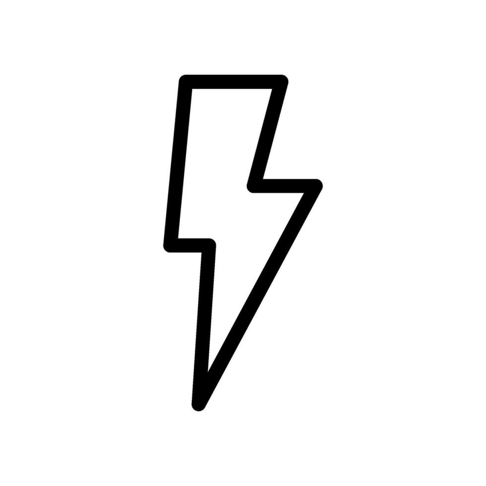 Electricity Icon Vector Symbol Design Illustration