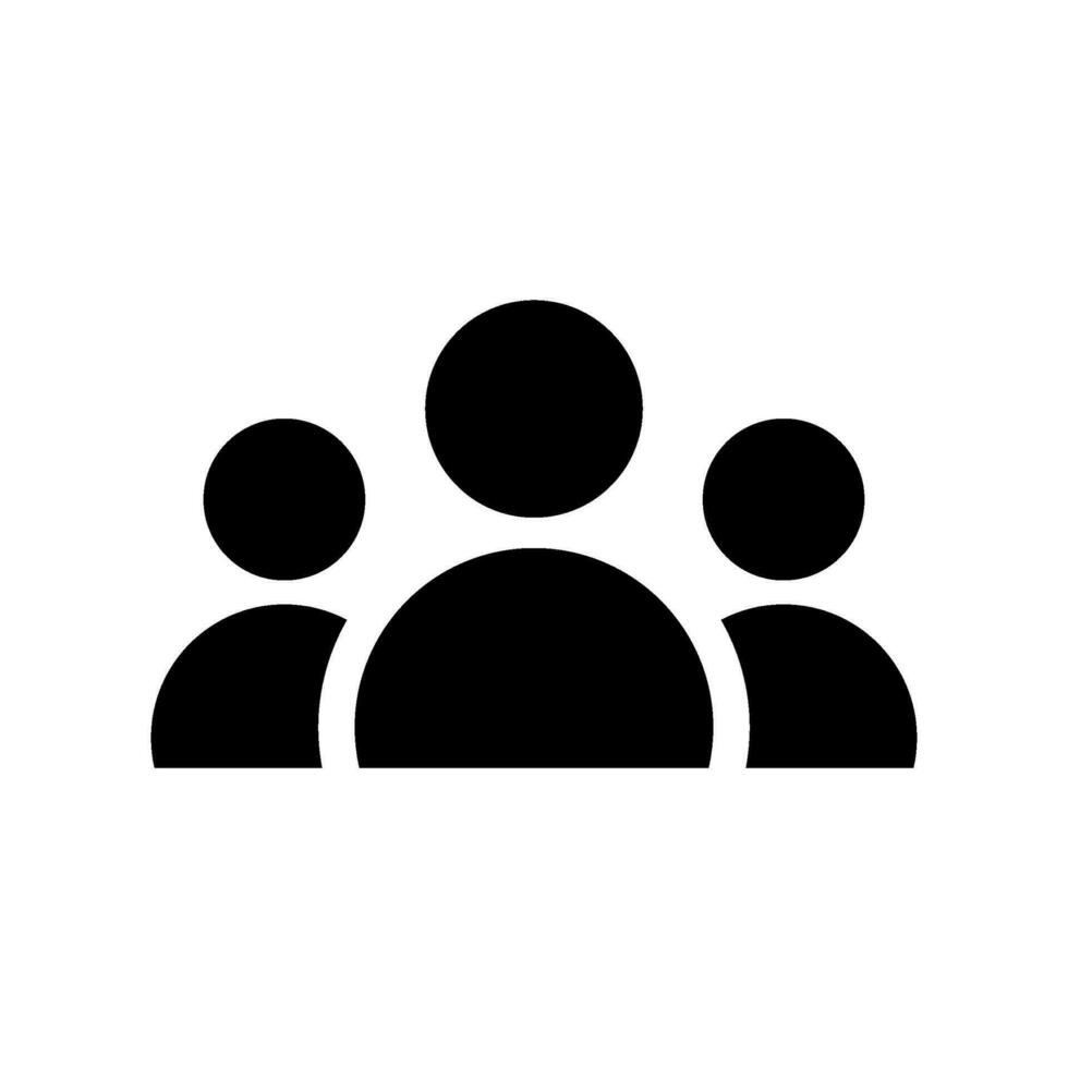 Group Icon Vector Symbol Design Illustration