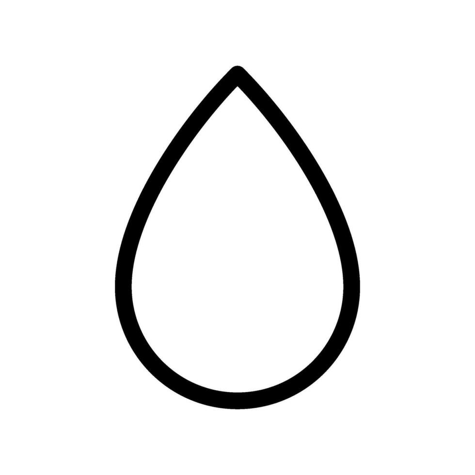 Drop Icon Vector Symbol Design Illustration