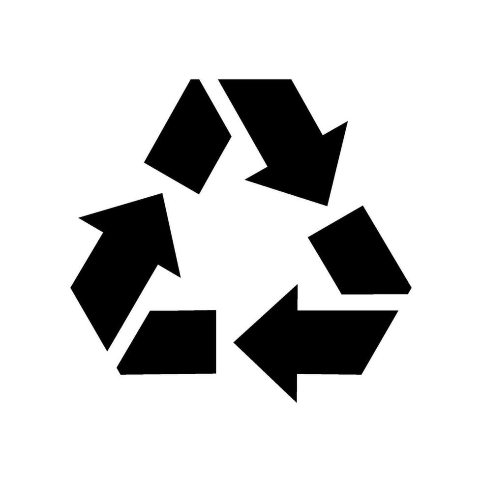 Recycle Icon Vector Symbol Design Illustration