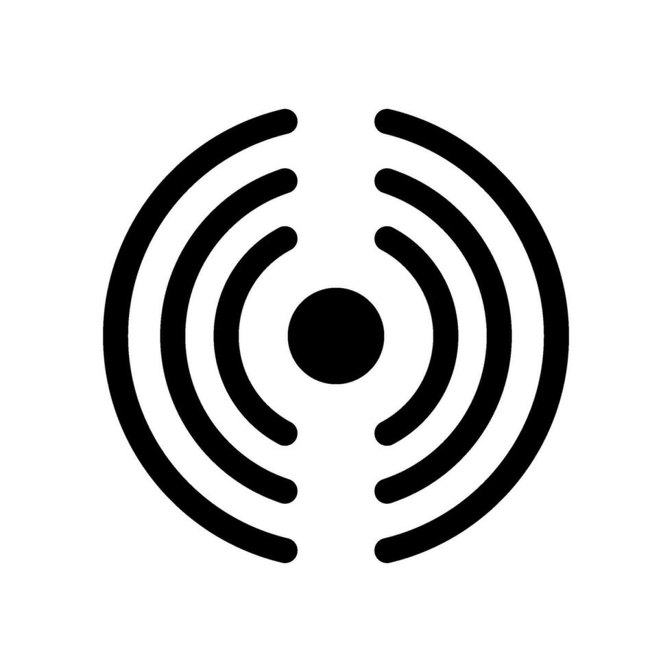 Broadcast Icon Vector Symbol Design Illustration