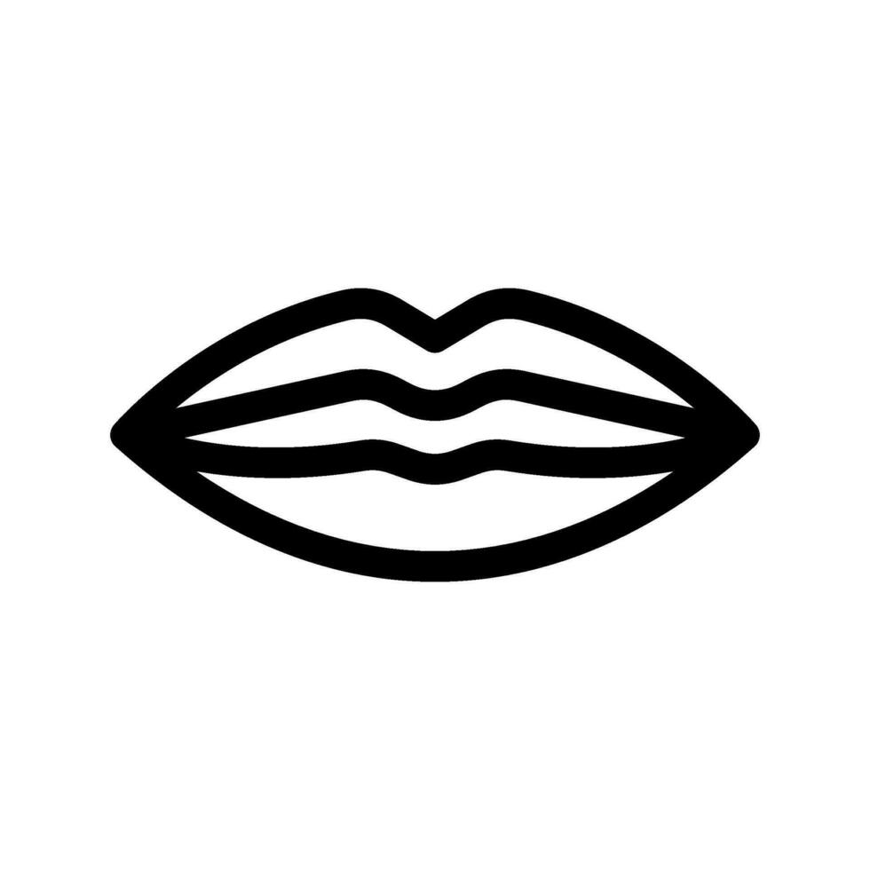 Glossy Lips Icon Vector Symbol Design Illustration 26196836 Vector Art at Vecteezy