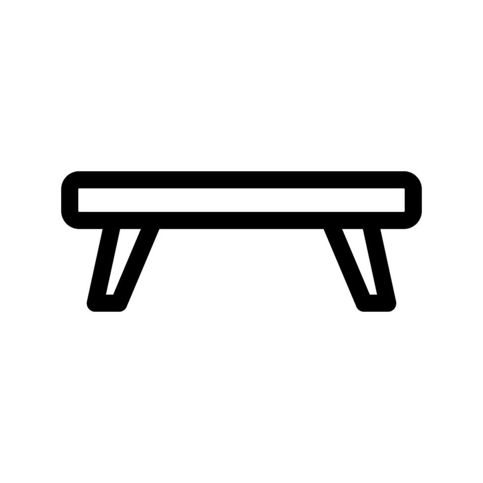 café mesa icono vector símbolo diseño ilustración