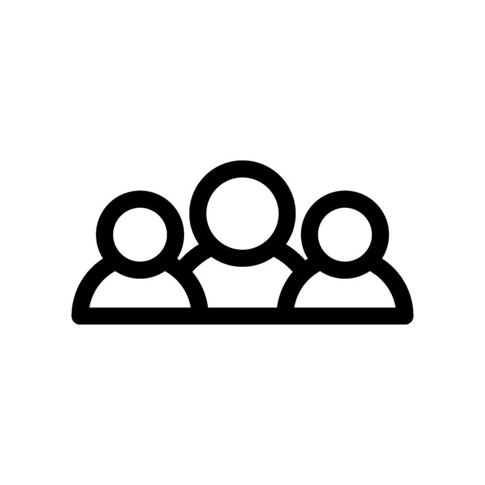 Group Icon Vector Symbol Design Illustration