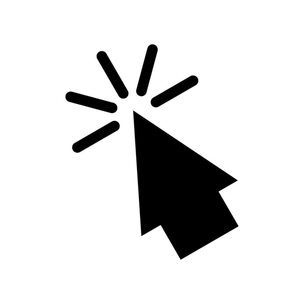 Pointer Icon Vector Symbol Design Illustration
