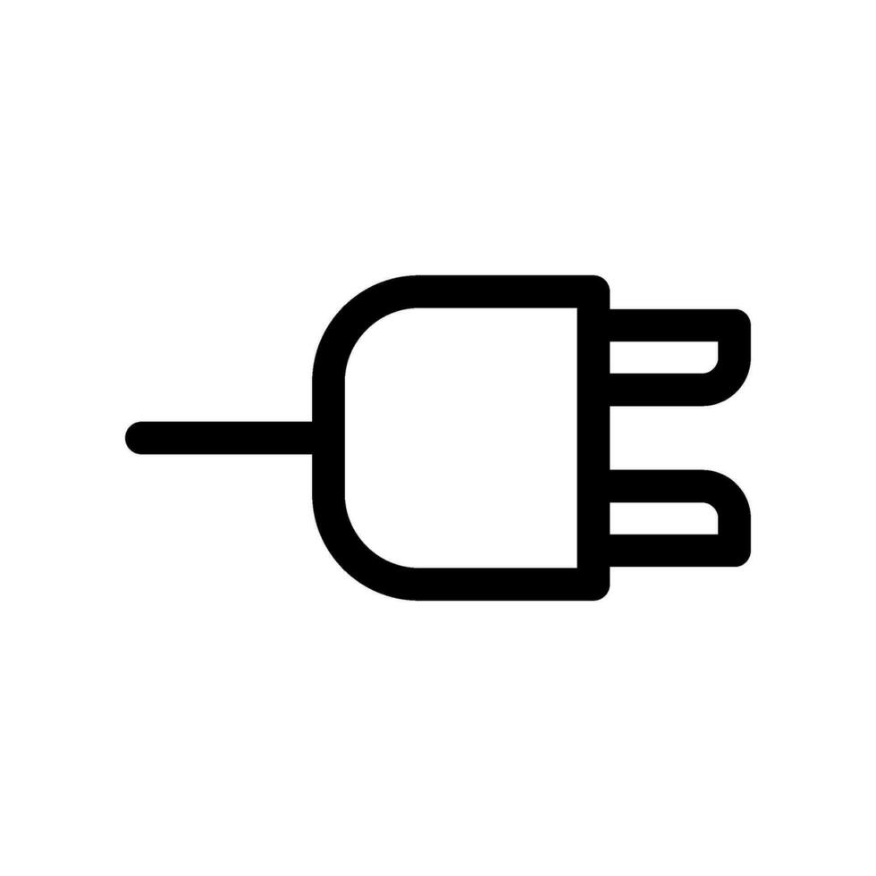 Plug Icon Vector Symbol Design Illustration