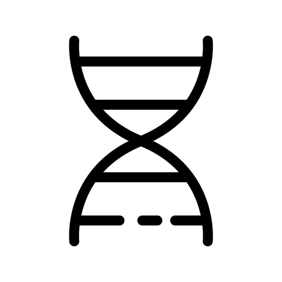 Dna Icon Vector Symbol Design Illustration