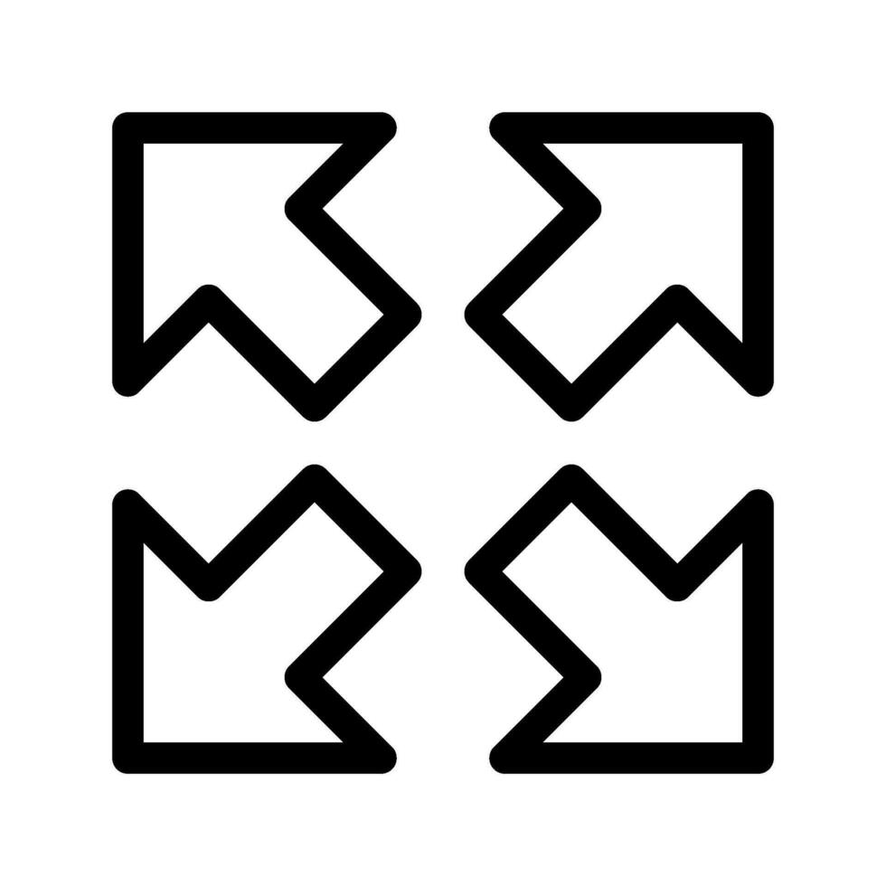 Zoom Icon Vector Symbol Design Illustration
