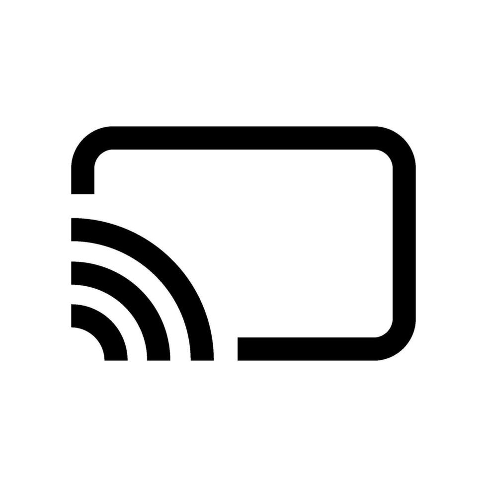Cast Icon Vector Symbol Design Illustration