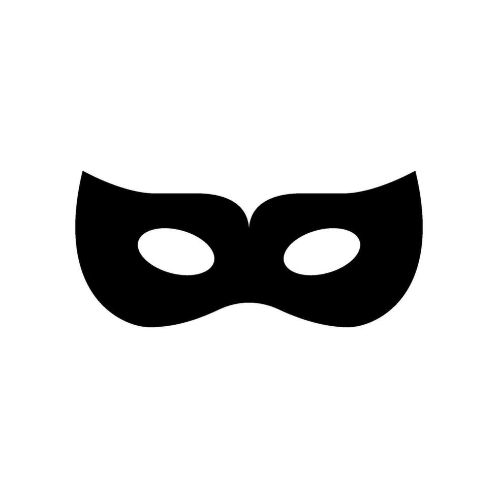 Face Mask Icon Vector Symbol Design Illustration