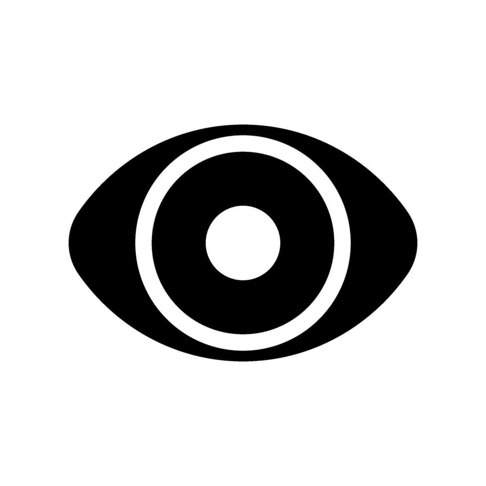 View Icon Vector Symbol Design Illustration