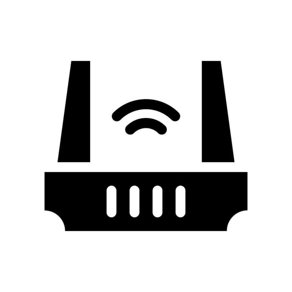 Router Icon Vector Symbol Design Illustration