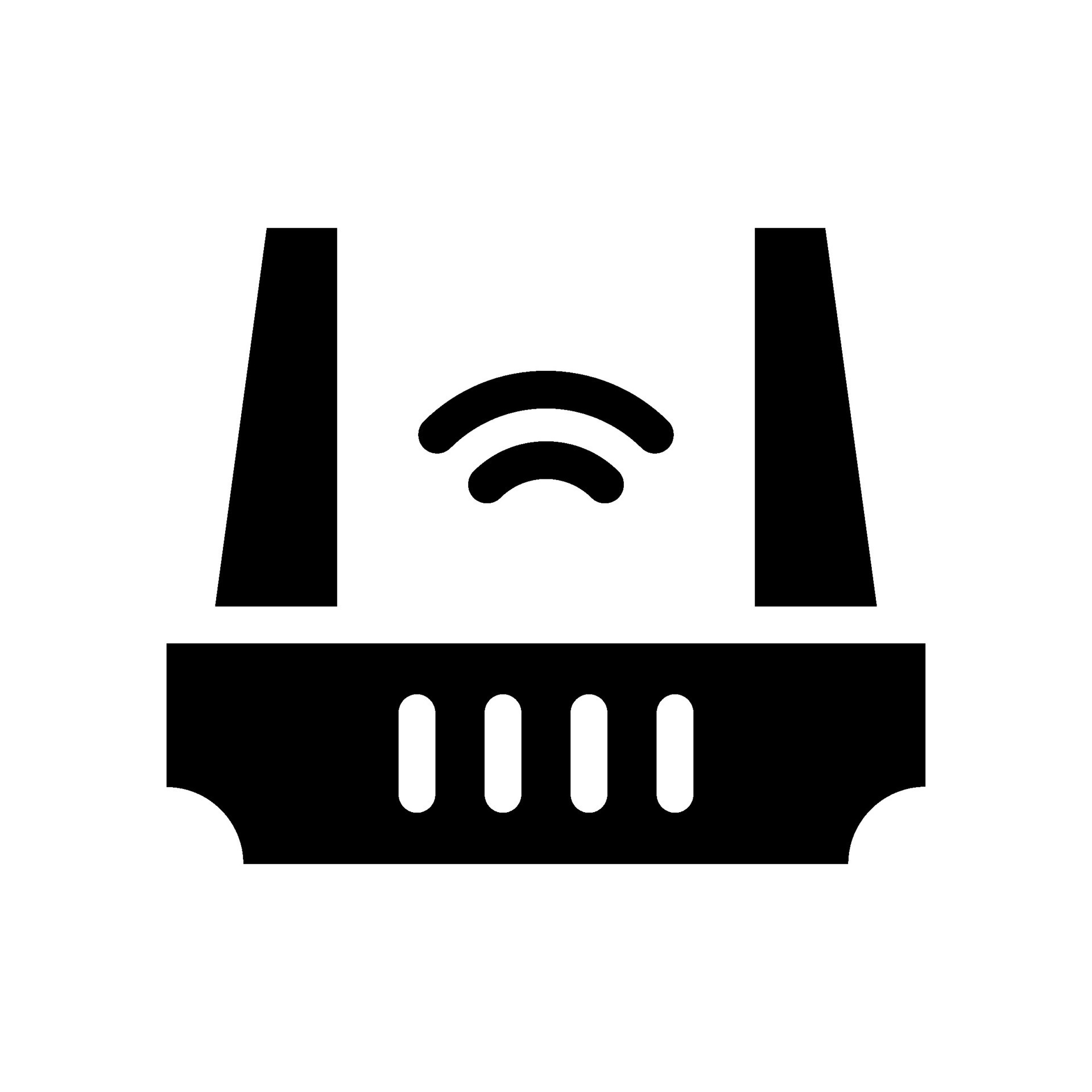 Router Icon Vector Symbol Design Illustration 26197148 Vector Art at ...