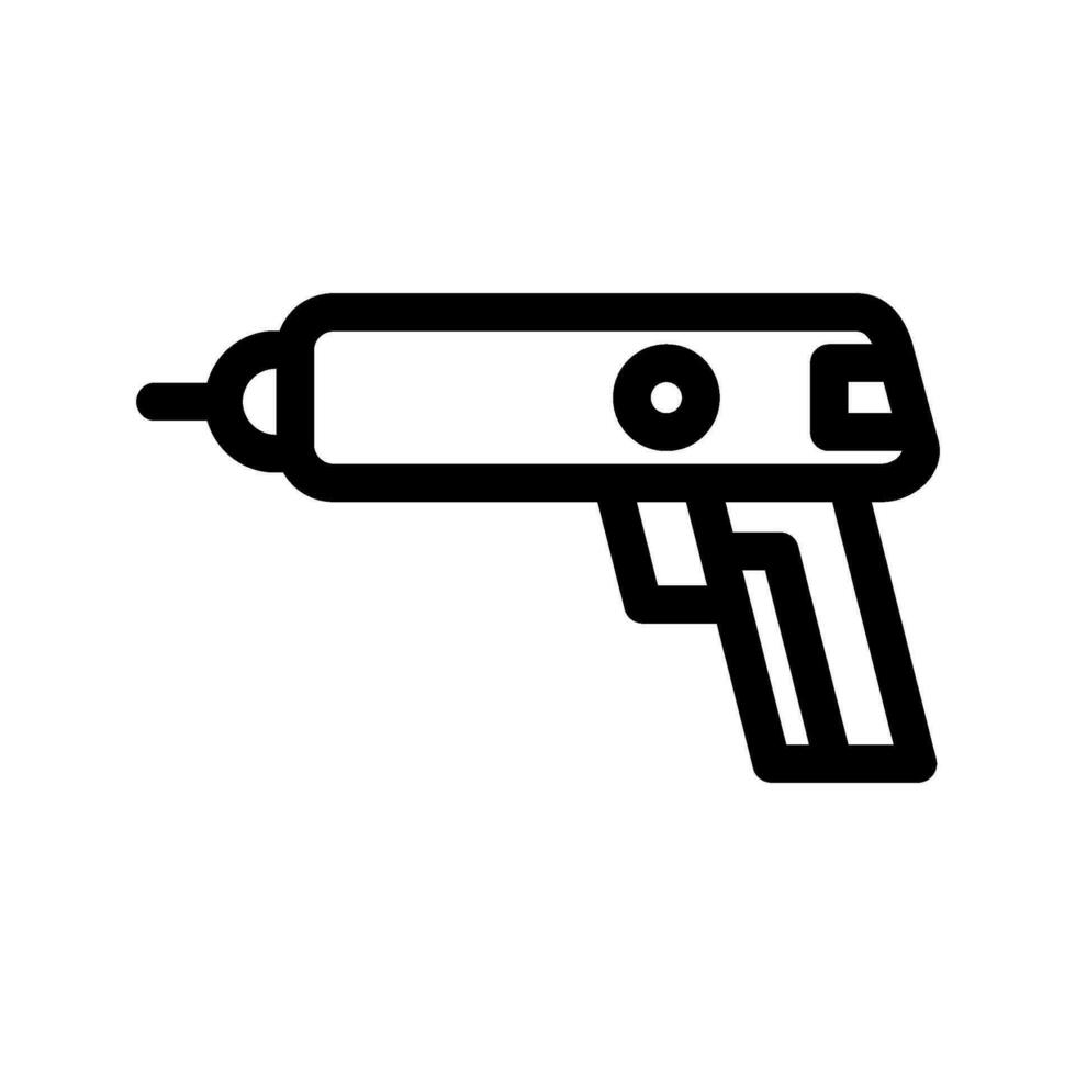 Hot Glue Icon Vector Symbol Design Illustration