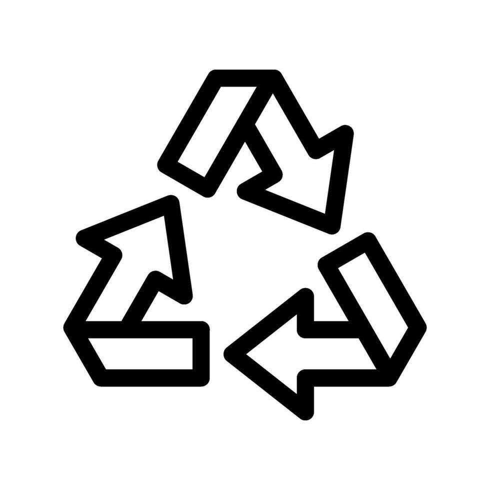 Recycle Icon Vector Symbol Design Illustration