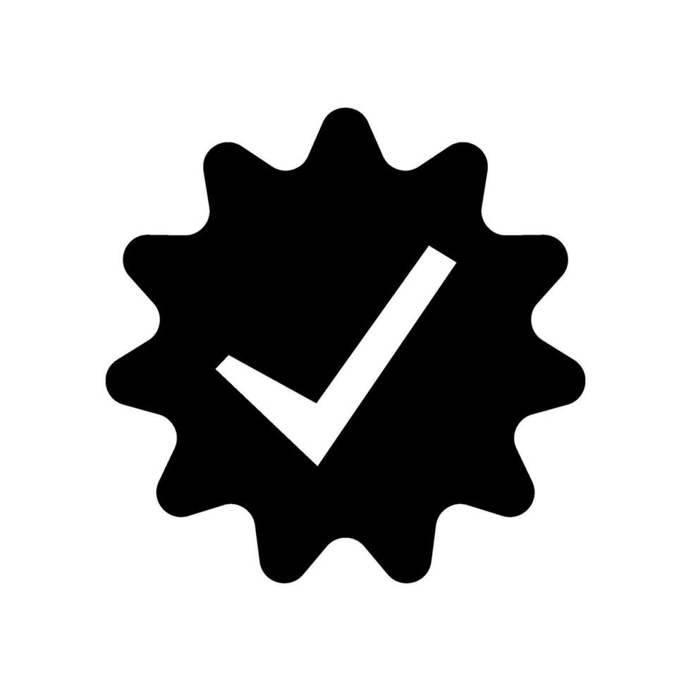 Check Icon Vector Symbol Design Illustration