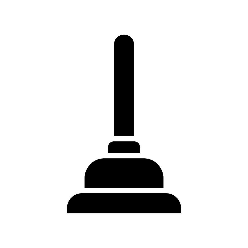 Plunger Icon Vector Symbol Design Illustration