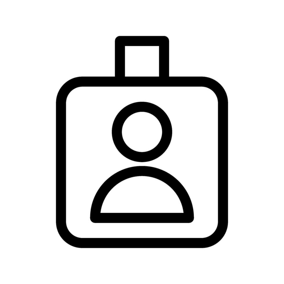 Id Icon Vector Symbol Design Illustration