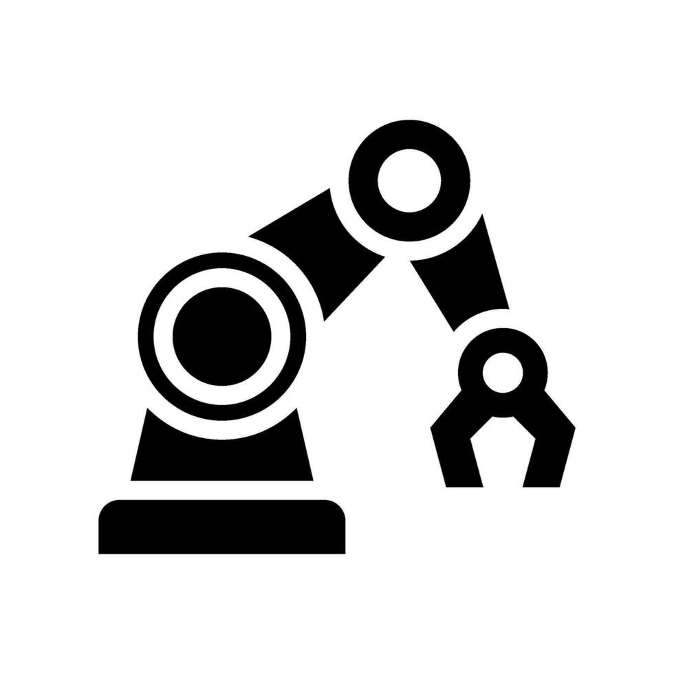 Robotics Icon Vector Symbol Design Illustration