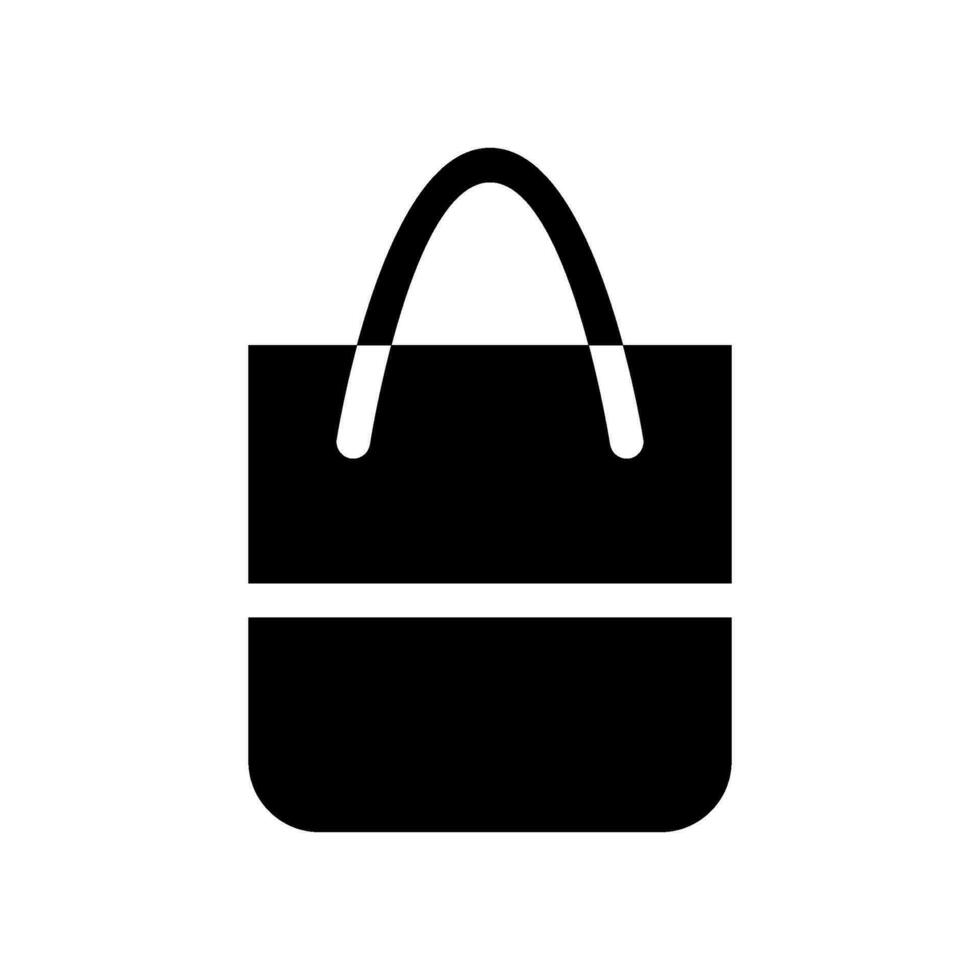 Bag Icon Vector Symbol Design Illustration