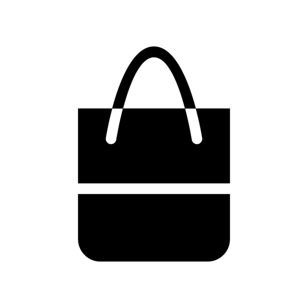 Bag Icon Vector Symbol Design Illustration