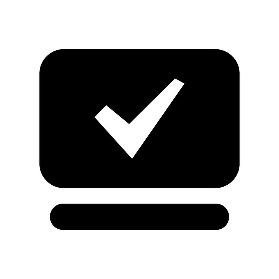 Task Icon Vector Symbol Design Illustration