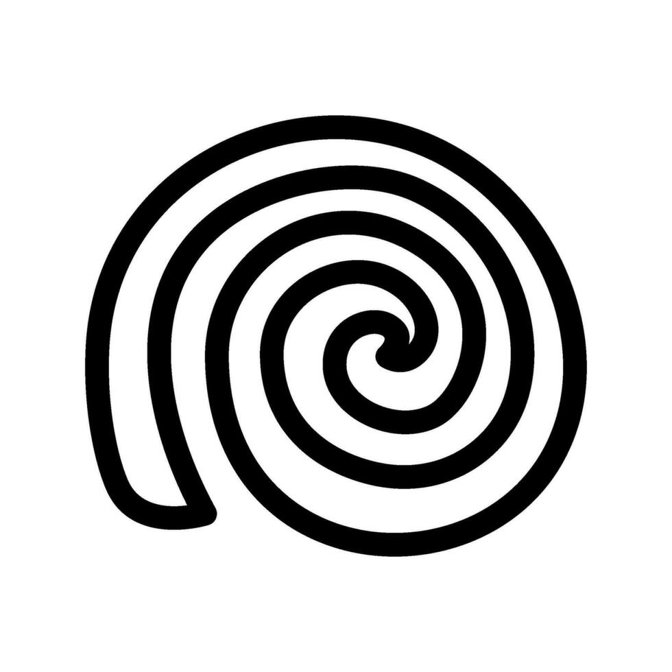 Swirl Icon Vector Symbol Design Illustration