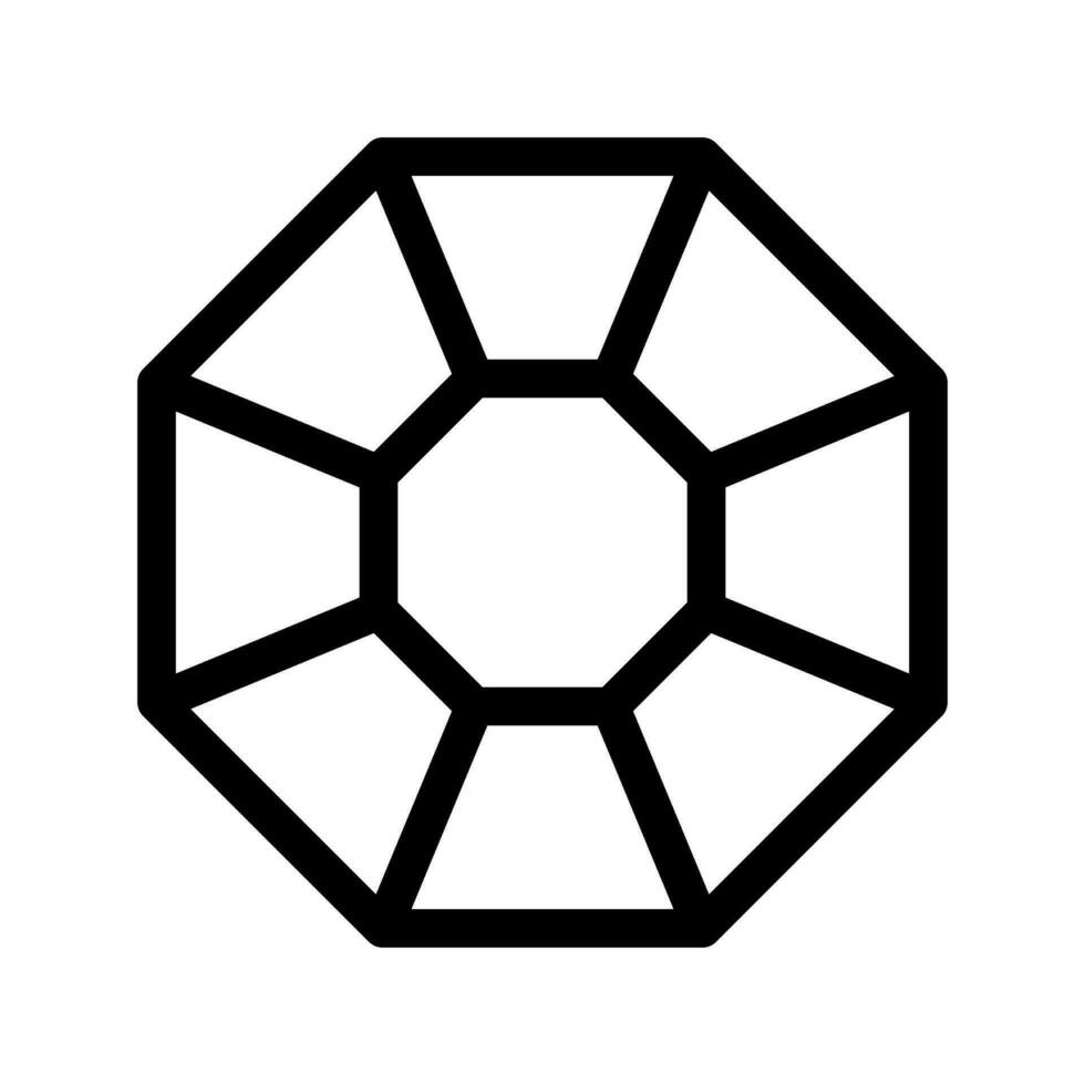 Jewel Icon Vector Symbol Design Illustration