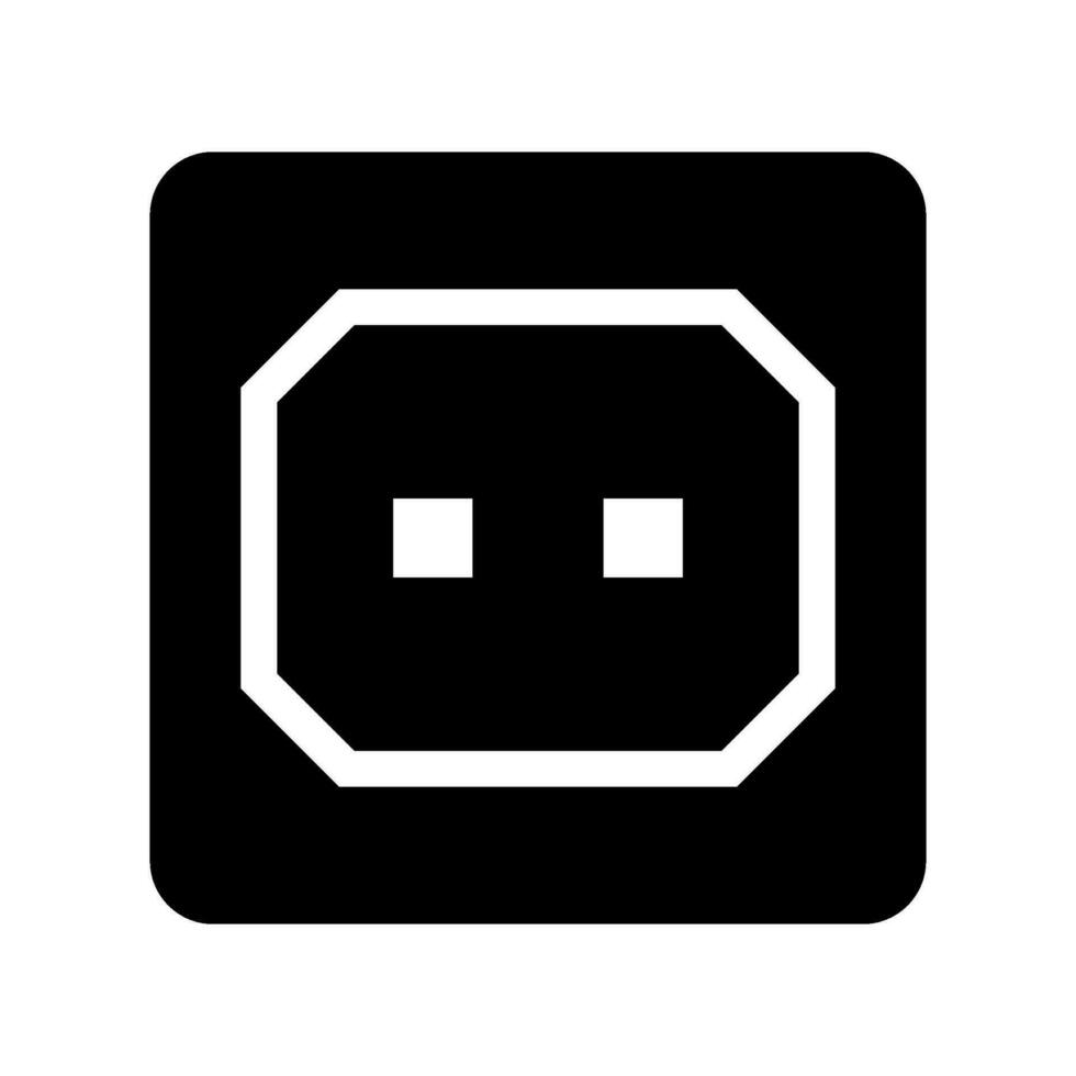 Socket Icon Vector Symbol Design Illustration 26197386 Vector Art at ...