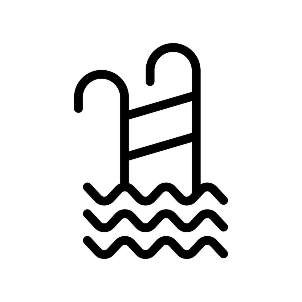 Swimming Icon Vector Symbol Design Illustration